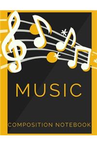 music composition notebook