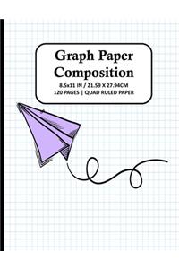 Graph Paper Composition Notebook