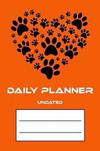 Daily Planner Undated