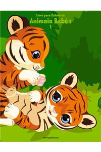 Livro para Colorir de Animais Bebês 1
