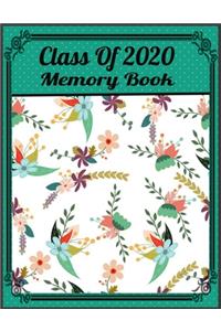 Class Of 2020 Memory Book