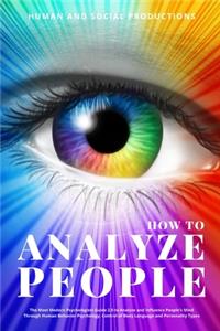 How To Analyze People