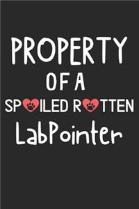 Property Of A Spoiled Rotten LabPointer