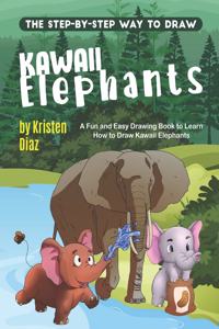 Step-by-Step Way to Draw Kawaii Elephants