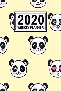 Panda Weekly Planner 2020