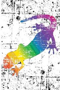 Distressed Rainbow Salamander Notebook