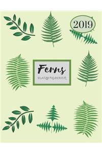 2019 Ferns Daily Planner