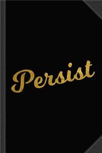 Persist Journal Notebook