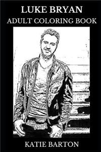 Luke Bryan Adult Coloring Book