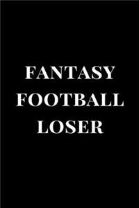 Fantasy Football Loser