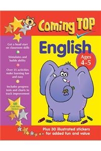 Coming Top: English - Ages 4 - 5
