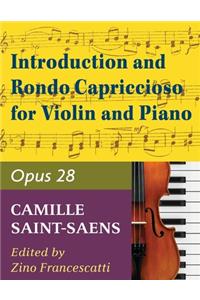 Saint-Saens, Camille - Introduction and Rondo Capriccioso, Op 28 - Violin and Piano