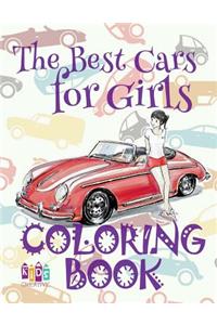 The Best Cars for Girls Coloring Book