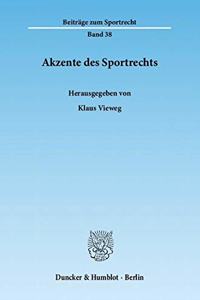 Akzente Des Sportrechts