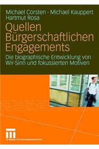 Quellen Bürgerschaftlichen Engagements