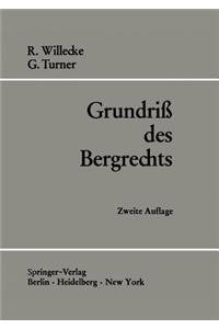 Grundriß des Bergrechts