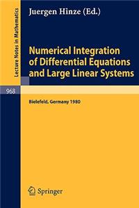 Numerical Integration of Differential Equations and Large Linear Systems