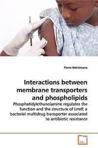 Interactions between membrane transporters and phospholipids