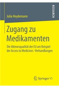 Zugang Zu Medikamenten