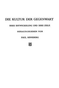 Allgemeinen Grundlagen Der Kultur Der Gegenwart