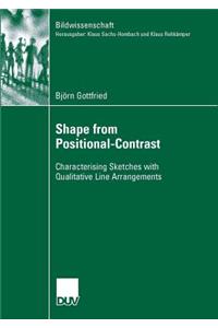 Shape from Positional-Contrast