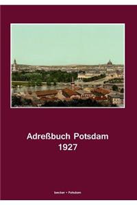 Adreßbuch Potsdam für 1927