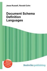 Document Schema Definition Languages