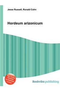 Hordeum Arizonicum