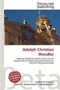Adolph Christian Wendler