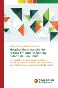 Hospitalidade na sala de leitura em uma escola da cidade de São Paulo