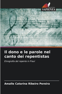 dono e le parole nel canto dei repentistas
