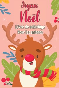 Livre de coloriage joyeux Noël pour les enfants 4-8