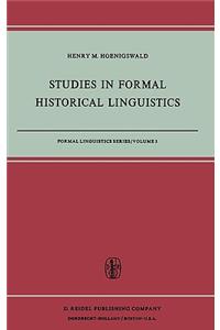 Studies in Formal Historical Linguistics