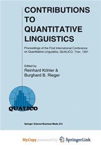 Contributions to Quantitative Linguistics