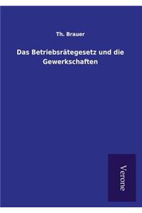 Betriebsrätegesetz und die Gewerkschaften