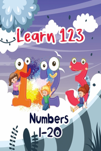 Learn 123 Numbers 1-20