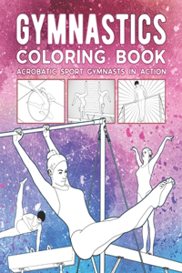 Gymnastics Coloring Book