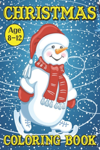 Christmas Coloring Book Age 8-12