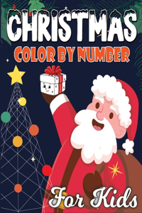 Christmas Color By Number For Kids