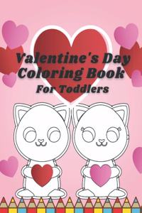 Valentine's Day Coloring Book For Toddlers