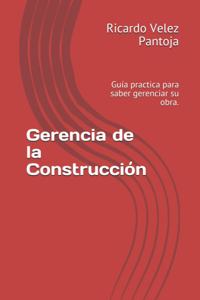 Gerencia de la Construcción