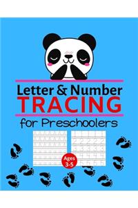 Letter & Number Tracing Book for Preschoolers