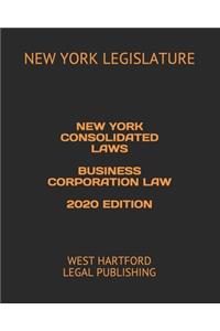 New York Consolidated Laws Business Corporation Law 2020 Edition
