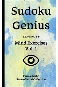 Sudoku Genius Mind Exercises Volume 1