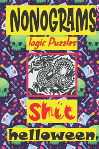 Nonogram logic Puzzle Shit helloween