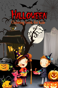 Halloween Coloring Book For Kids