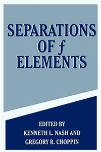 Separations of F Elements