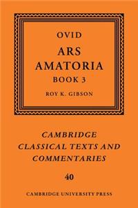 Ovid: Ars Amatoria, Book III