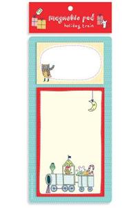 Kate Sutton Holiday Train Magnetic Pad