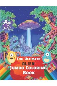 The Ultimate Alien Jumbo Coloring Book Age 3-12